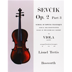 SEVCIK OP.2 PARTE 3 SCHOOL OF BOWING TECHNIQUE PER VIOLA