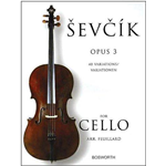 SEVCIK OP.3 PER VIOLONCELLO 40 VARIAZIONI