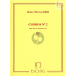 VILLA-LOBOS CHOROS N. 2 PER FLAUTO E CLARINETTO