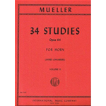 MUELLER 34 STUDI OP.64 PER CORNO VOLUME 2