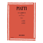 PIATTI 12 CAPRICCI OP.25 PER VIOLONCELLO