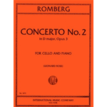 ROMBERG CONCERTO N.2 IN RE MAGGIORE OP.3 PER VIOLONCELLO E PIANOFORTE