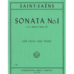 SAINT- SAENS SONATA N.1 IN DO MINORE OP.32 PER VIOLONCELLO E PIANOFORTE