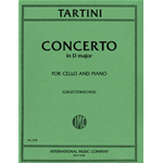 TARTINI CONCERTO IN D MAGGIORE PER VIOLONCELLO E PIANOFORTE