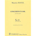 RAVEL CONCERTO EN SOL PER 2 PIANOFORTI