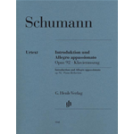 SCHUMANN INTRODUKTION UND ALLEGRO APPASSIONATO OP.92 RIDUZIONE PER 2 PIANOFORTI