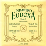 PIRASTRO EUDOXA CORDA 4 SOL 15 3/4  BUDELLO ARGENTO PER VIOLINO  