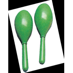 MARACAS IN PLASTICA T46 (COPPIA)