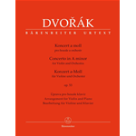 DVORAK CONCERTO IN LA MINORE PER VIOLINO E ORCHESTRA OP.53