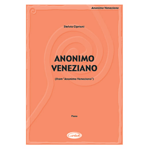 9788882914097 CIPRIANI ANONIMO VENEZIANO PER PIANOFORTE