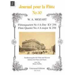 MOZART FLUTE QUARTET N.4 IN LA MAGGIORE K 298 