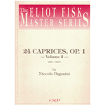 PAGANINI 24 CAPRICCI OP.1 VOLUME 2 PER CHITARRA (FISK)