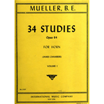 MUELLER 34 STUDI OP.64 PER CORNO VOLUME 1