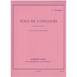 MESSAGER SOLO DE CONCOURS PER CLARINETTO E PIANOFORTE