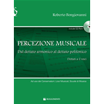 BONGIOVANNI PERCEZIONE MUSICALE DAL DETTATO ARMONICO AL DETTATO POLIFONICO CON CD ROM