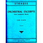 STRAUSS ORCHES EXCERPTS PER FLAUTO 