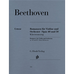 BEETHOVEN ROMANZE OP.40.OP.50 PER VIOLINO E  PIANOFORTE