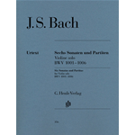 BACH SONATE E PARTITE BWV 1001-1006 PER VIOLINO SOLO