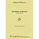 DEBUSSY PREMIERE ARABESQUE PER FLAUTO E PIANOFORTE