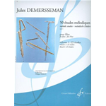 DEMERSSEMAN 50 STUDI MELODICI OP.4 VOLUME 1  PER FLAUTO