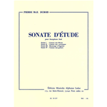 DUBOIS SONATE D'ETUDE PER SAX