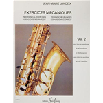 LONDEIX EXERCICES MECANIQUES VOLUME 2 PER SAX