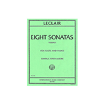 LECLAIR 8 SONATE VOLUME 2 PER FLAUTO E PIANOFORTE