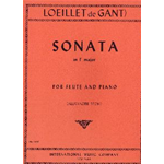 LOEILLET SONATA IN FA PER FLAUTO E PIANOFORTE