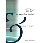 NORTON MICROJAZZ FOR TENOR SAXOPHONE AND PIANO