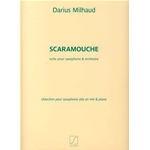 MILHAUD SCARAMOUCHE SUITE PER SAX E PIANOFORTE