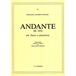 MOZART ANDANTE K315 PER FLAUTO E PIANOFORTE