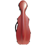 ASTUCCIO VIOLINO 4/4 FORMA CELLO ROSSA