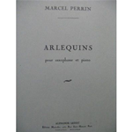 PERRIN ARLEQUINS PER SAX E PIANOFORTE