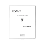 PERRIN POEME PER SAX E PIANOFORTE