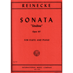 REINECKE SONATA UNDINE OP.167 PER FLAUTO E  PIANOFORTE