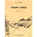 TOMASI CHANT CORSE PER SAX ALTO E PIANOFORTE