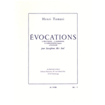 TOMASI EVOCATIONS PER SAX SOLO