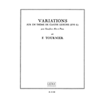 TOURNIER VARIATIONS PER SAX ALTO E PIANOFORTE