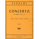 VIVALDI CONCERTO IN DO MINORE F.VI. N.11 PER FLAUTO E PIANOFORTE