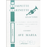 SCHUBERT AVE MARIA PER TROMBA O CLARINETTO SIB. E PIANOFORTE