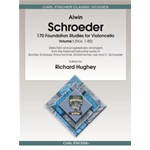 SCHROEDER 170 FOUNDATION STUDIES PER VIOLONCELLO VOLUME 1