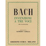 BACH INVENZIONI A TRE VOCI (CASELLA)