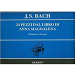 BACH 24 PEZZI DAL LIBRO DI ANNA MAGDALENA PER PIANOFORTE