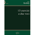 KODALY 15 ESERCIZI A DUE VOCI