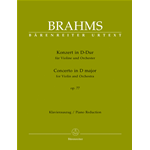 BRAHMS CONCERTO VIOLINO E PIANOFORTE  RE MAGG. OP. 77