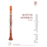 JEAN JEAN 16 STUDI MODERNI PER CLARINETTO