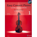 MOHRS EASY CONCERT PIECES VOLUME 1 PER VIOLINO E PIANOFORTE CON CD