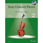 MOHRS EASY CONCERT PIECES VOLUME 2 PER VIOLONCELLO E PIANOFORTE CON CD