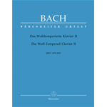 BACH CLAVICEMBALO BEN TEMPERATO VOLUME 2