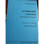 VIVALDI LA PRIMAVERA L'AUTUNNO DA "LE QUATTRO STAGIONI" PER 4 CLARINETTI